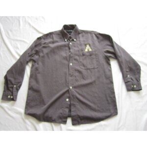 Men's Appalachian State University Mountaineers Button Long Sleeve Shirt (MT515)